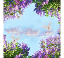 3D потолок 56